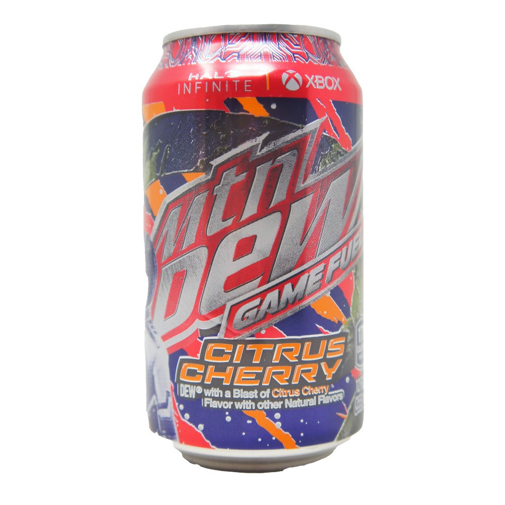 Mountain MTN dew Game Fuel Citrus Cherry, XBox Halo Infinite