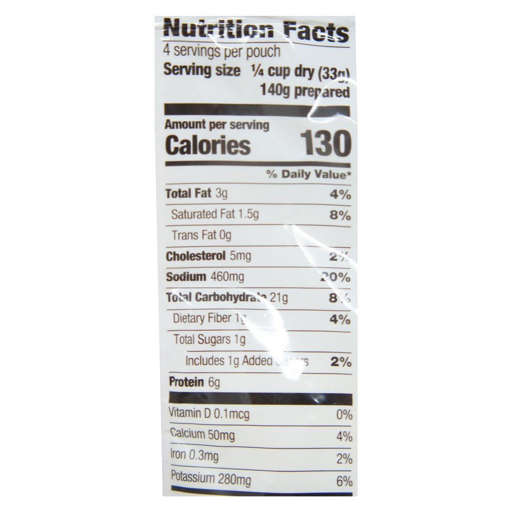 Idahoan Protein Buttery Homestyle Mashed Potatoes – 4.6 OZ, 2 Pack Instant Side Nutrition facts label