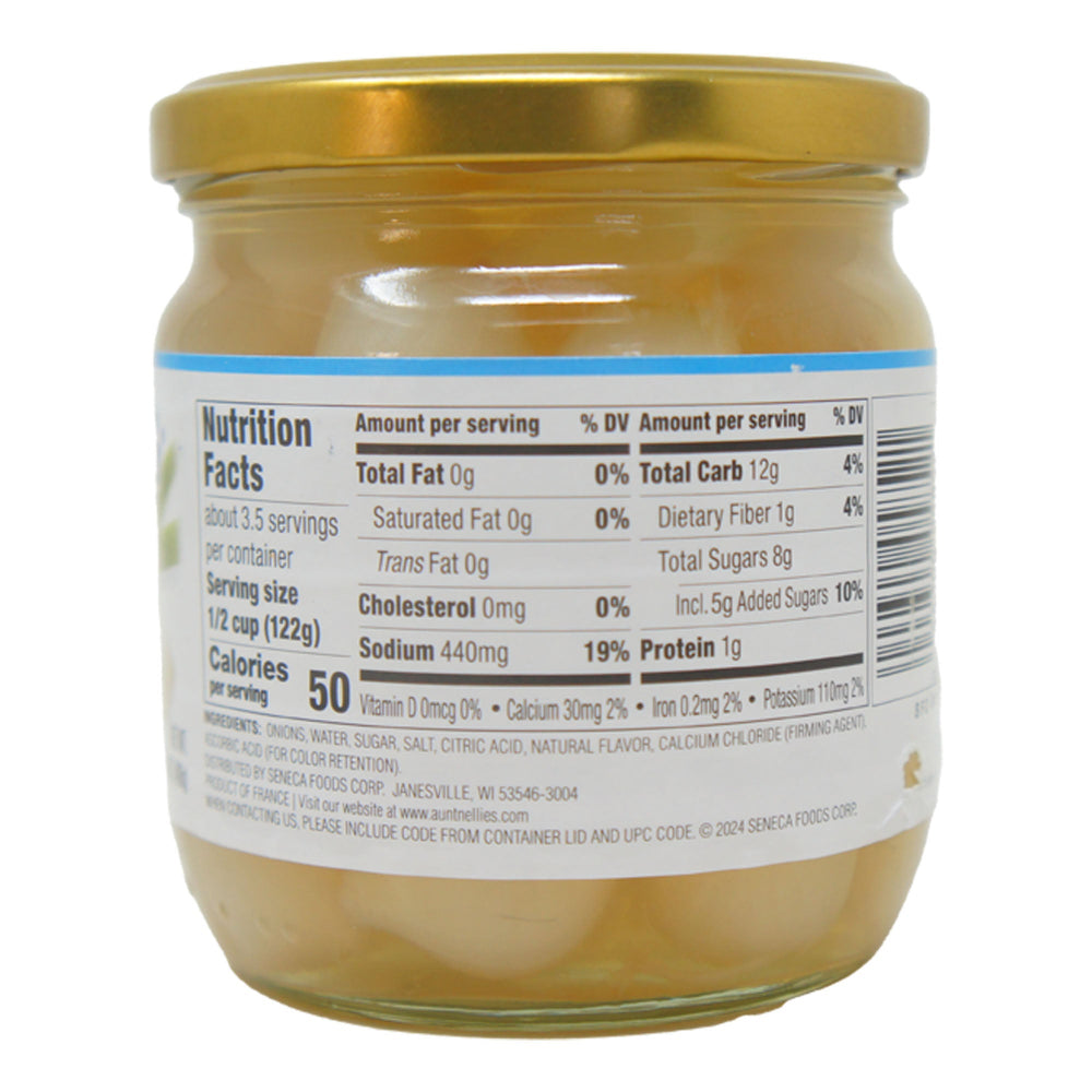 Aunt Nellie's Whole Holland Style Onions 14 oz – Ingredients