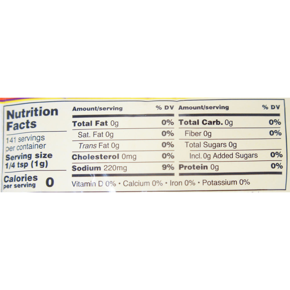 Florida Seafood Seasoning Garlic Butter Crab & Shrimp Boil 5 oz | Flavorful Seafood Boil Seasoning Nutrition Facts