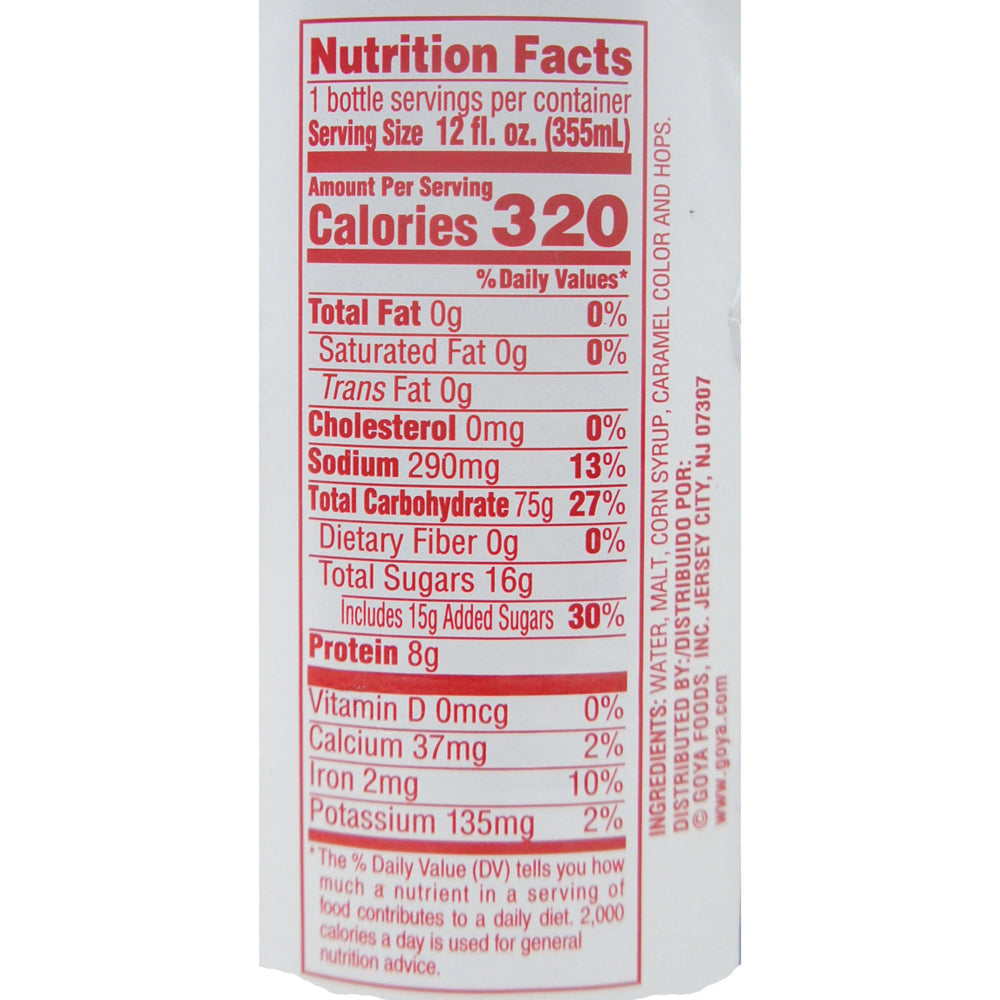 La Alemana Extracto De Malta Morena Ingredients