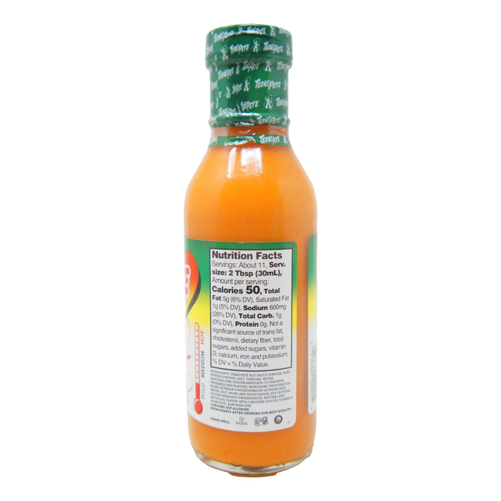 Texas Pete Mild Buffalo Sauce 12 fl oz – Tangy & Flavorful