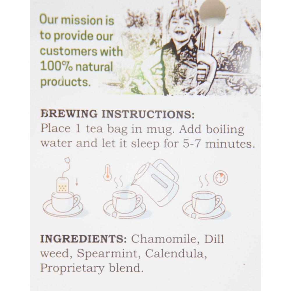 Tierra Madre Gastriti-S Tea Gastritis - Herbal Supplement 6 tea bag (6 Pack) Brewing Instructions