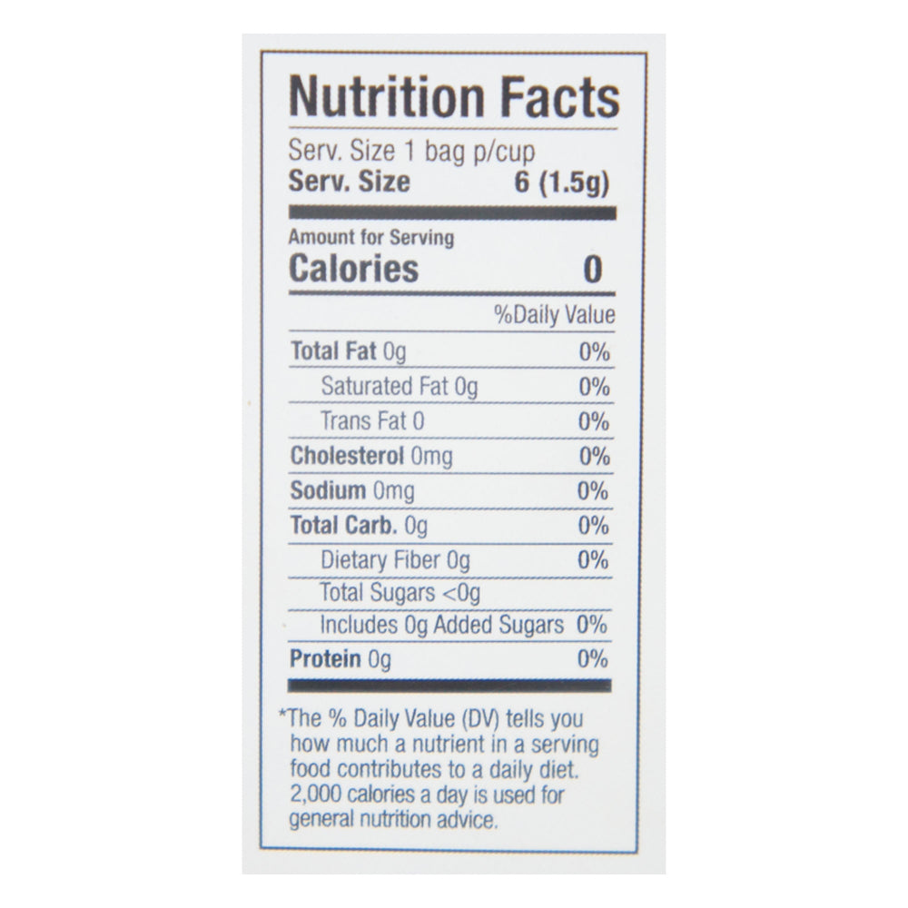 DSC05Tierra Madre Gastriti-S Tea Gastritis - Herbal Supplement 6 tea bag (6 Pack) Nutrition Facts