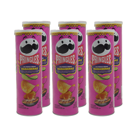 Pringles, Las Meras Meras Habaneras, 5.5 oz (6 Pack)