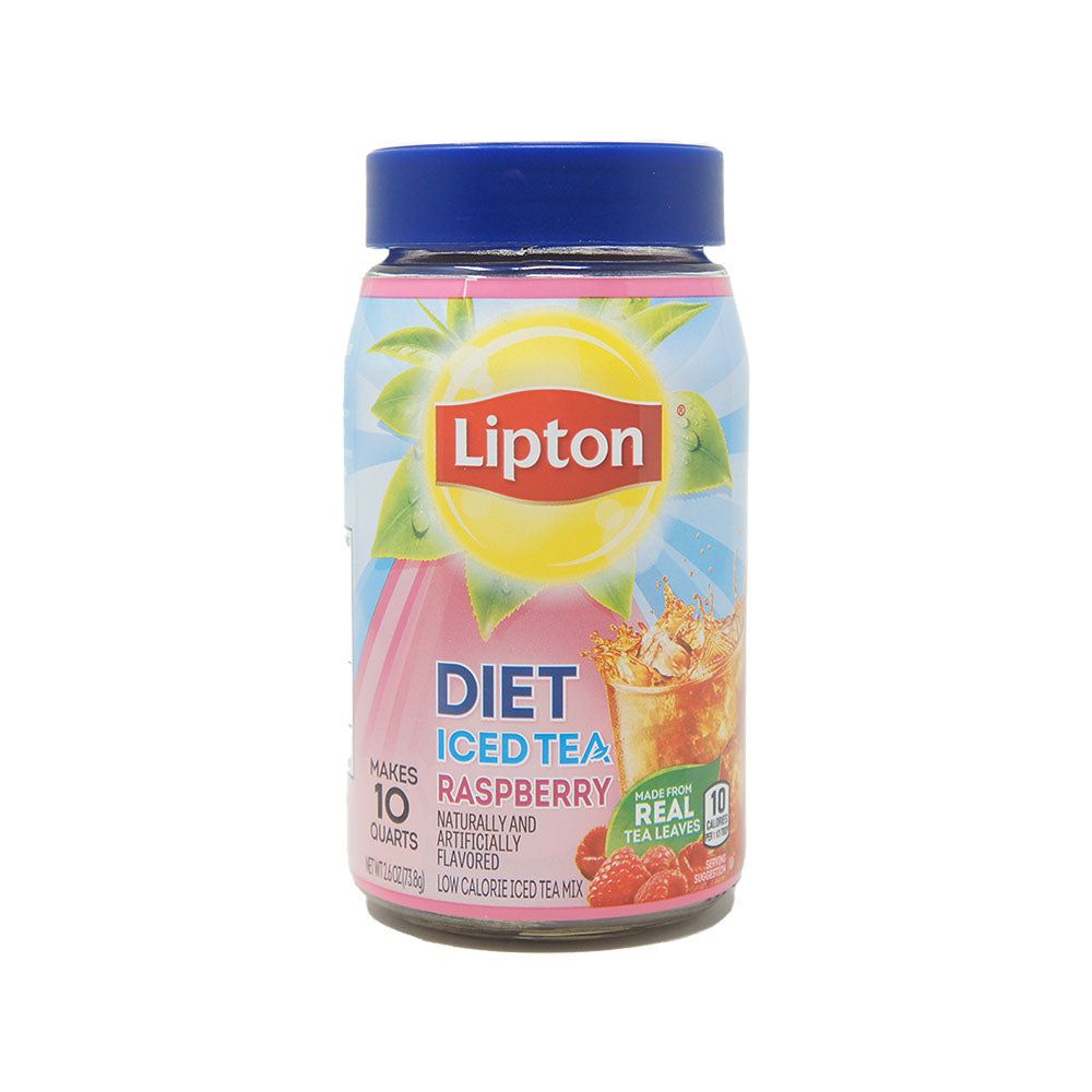 Lipton Diet Ice Tea Mix, Raspberry Flavored, 3 oz