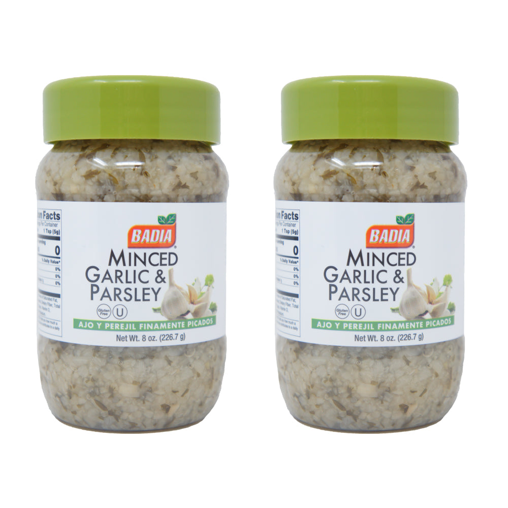 Badia, Minced Garlic & Parsley, 8 oz (2 pack)