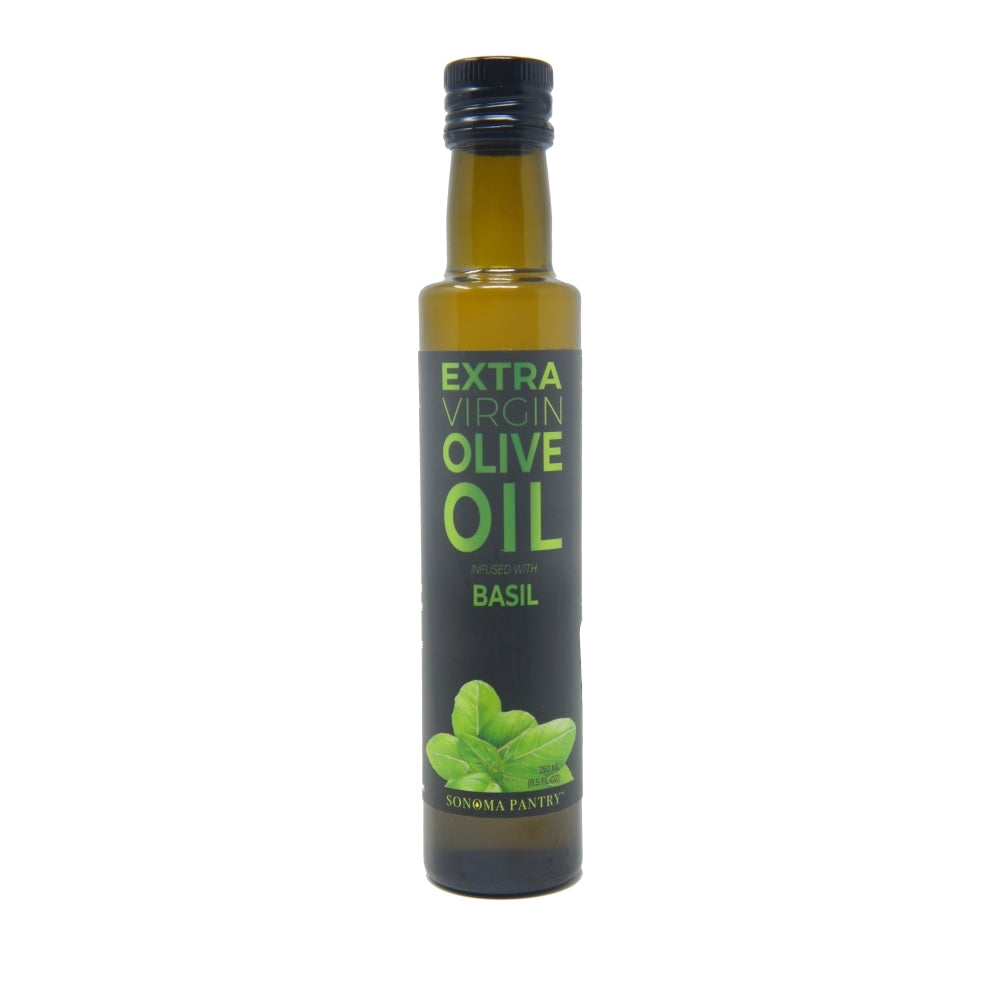 Sonoma Pantry Extra Virgin Olive Oil Infuse with Basil 8.5 FL OZ