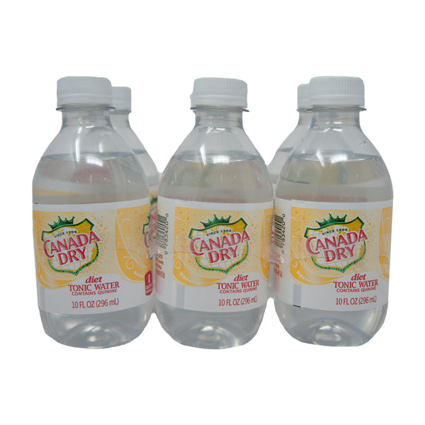 Canada Dry Diet Tonic Water Contains Quinine 10 oz (6 pack)