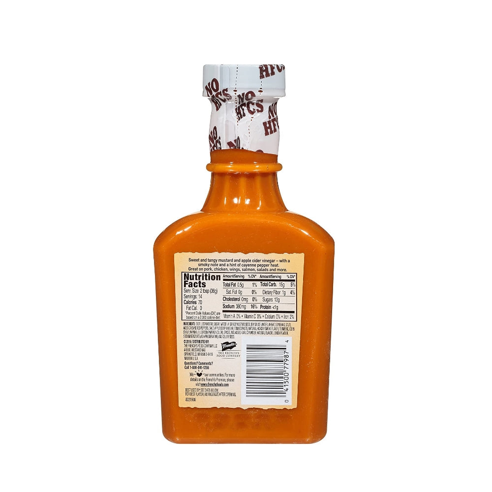 Cattlemen's Carolina Tangy Gold BBQ Sauce, 18 oz Bottle