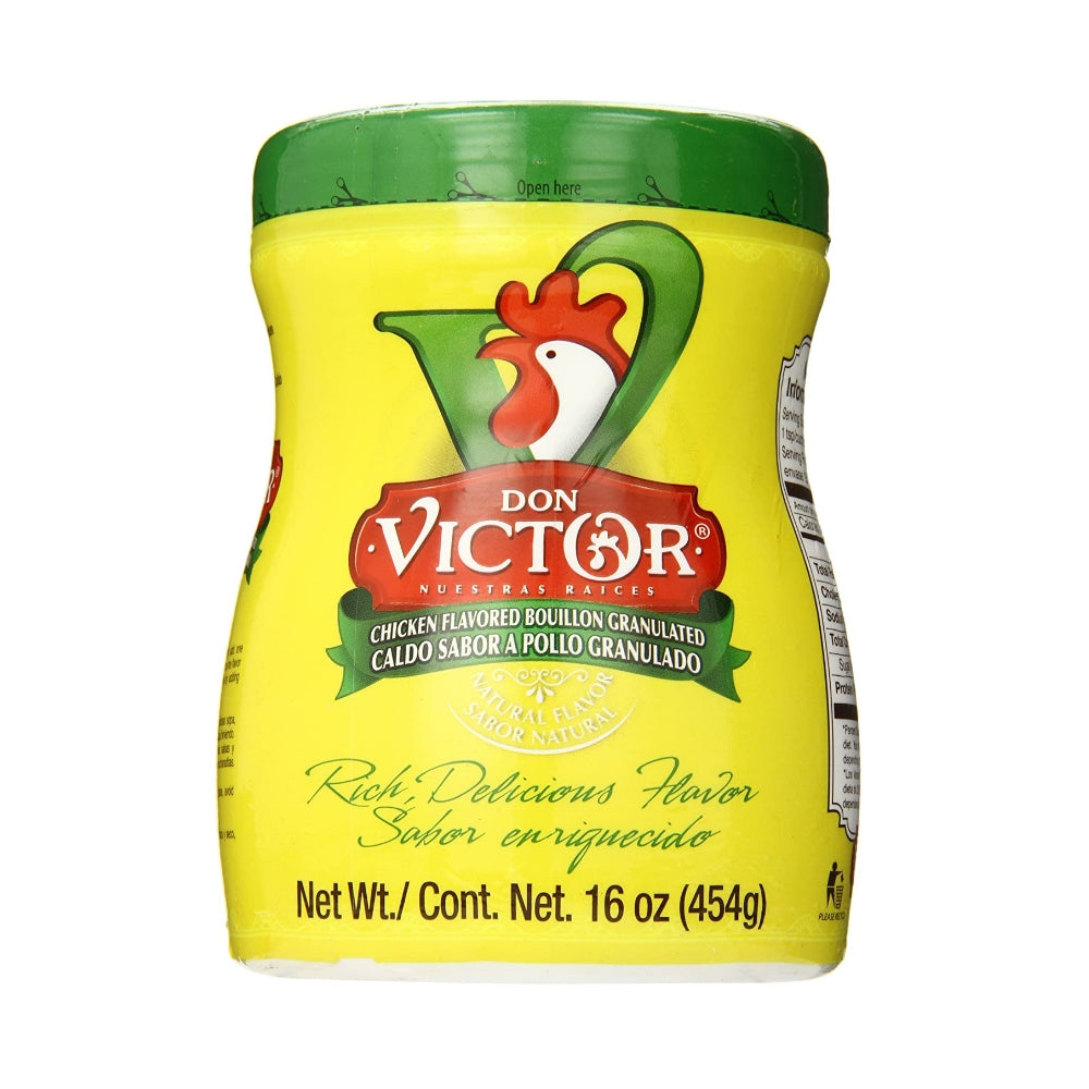 Don Victor Chicken Bouillon Granulated - Caldo Sabor a Pollo Granulado, Sopita 16 Ounce
