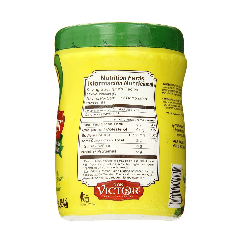 Don Victor Chicken Bouillon Granulated - Caldo Sabor a Pollo Granulado, Sopita 16 Ounce