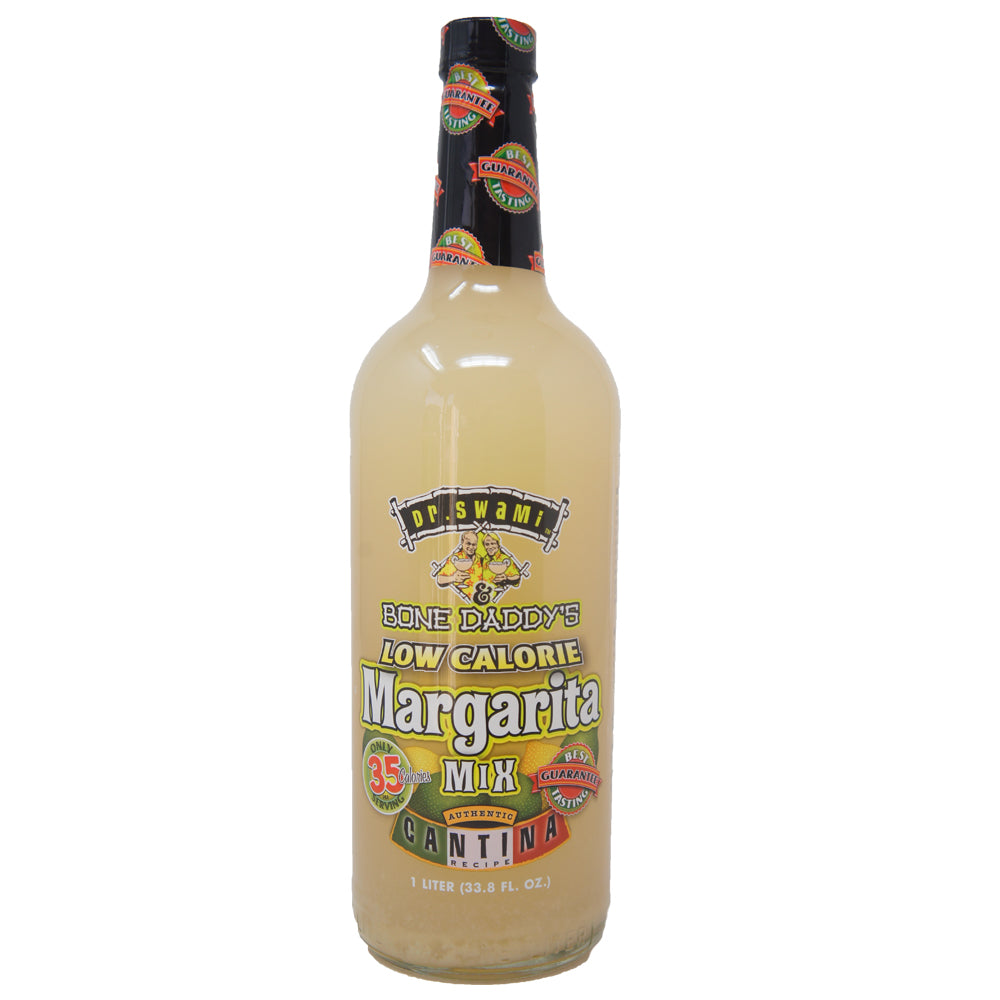 Dr.swami Bone Daddys, low Calories, Margarita Mix 33.8 oz