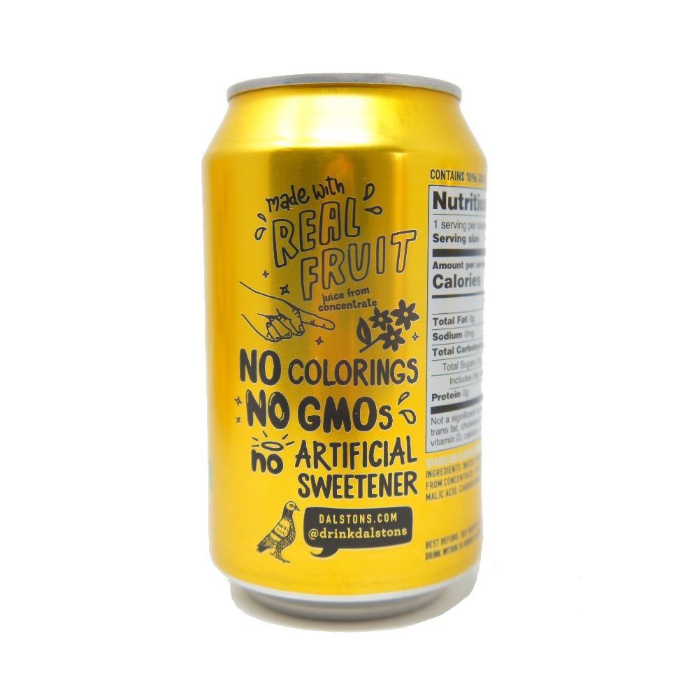 Dalston's Fizzy Elderflower Sparkling Beverage Soda, 11.15 fl oz Cans, 4 Pack