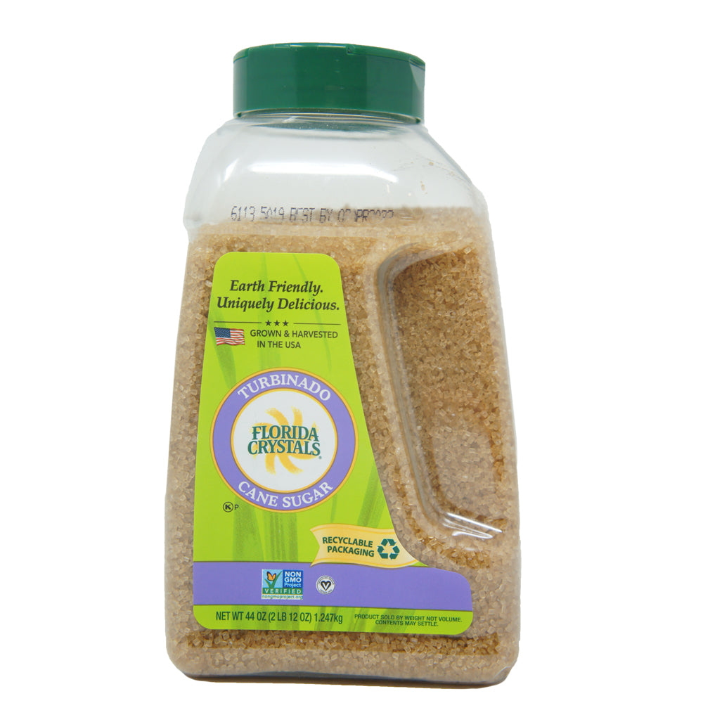 Florida Crystals, Turbinado Cane Sugar, 44 oz