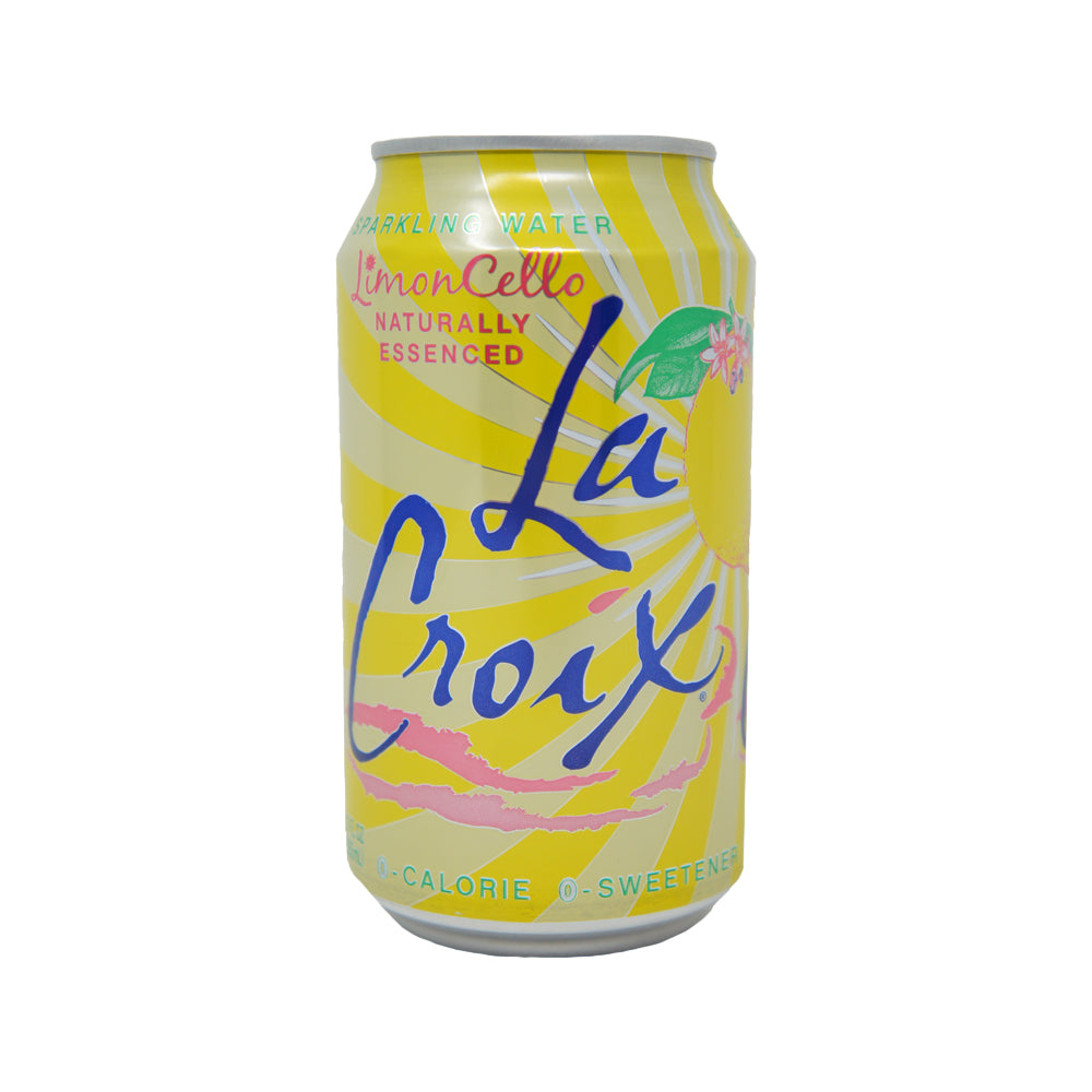 La Croix, Naturally Limon Cello Essenced, Sparkling Water, 12 oz (1 cans)