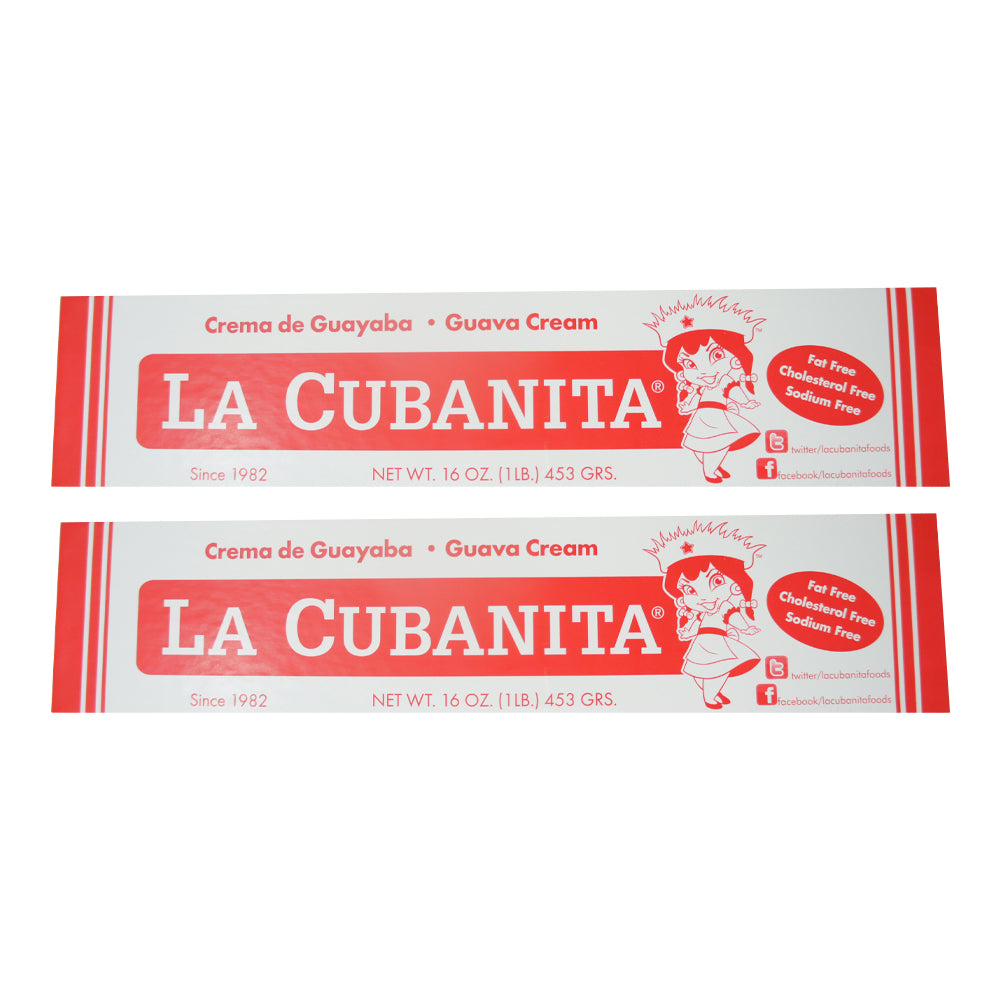 La Cubanita, Guava Cream, Crema De Guayaba, 16 oz (2 pack)