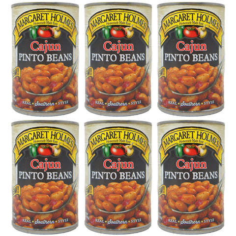 Margaret Holmes, Cajun Pinto Beans, 15 oz (6 pack)