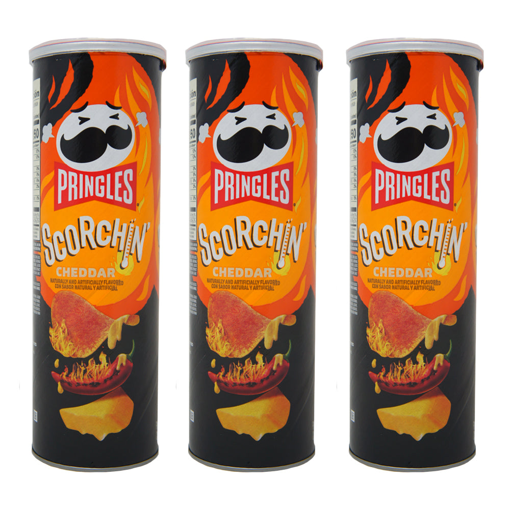 Pringles, Scorchin Cheddar, 5.5 oz 3