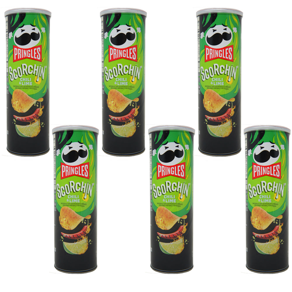 Pringles, Scorchin Chili & Lime, 5.5 oz 6