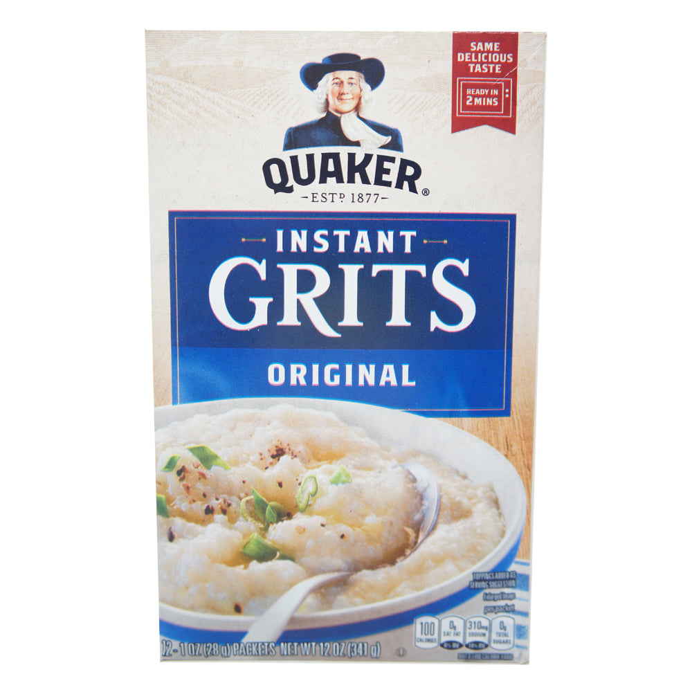 Quaker, Instant Grits Original, 12 oz