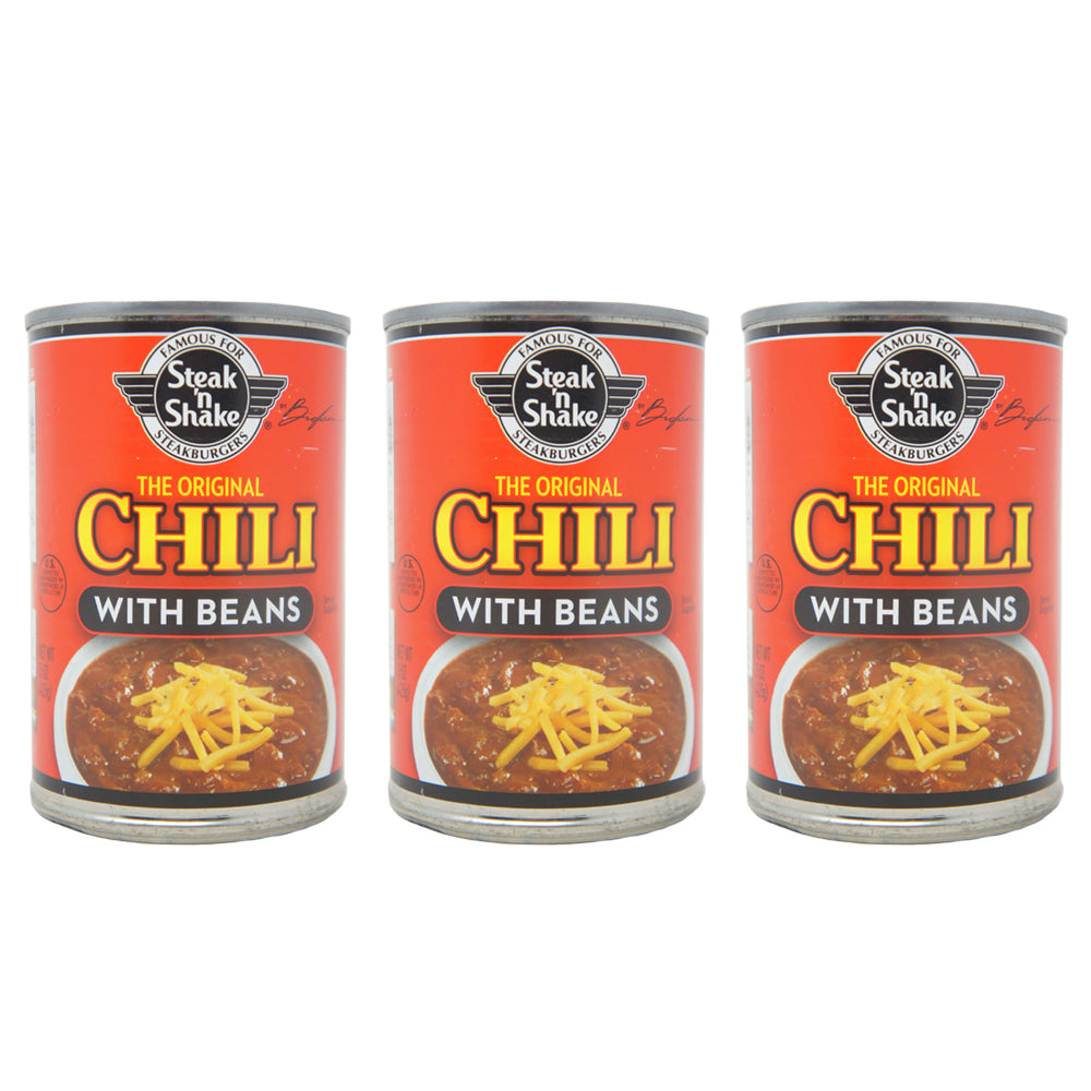 Steak'n Shake, The Original Chili With Beans, (3 Pack)