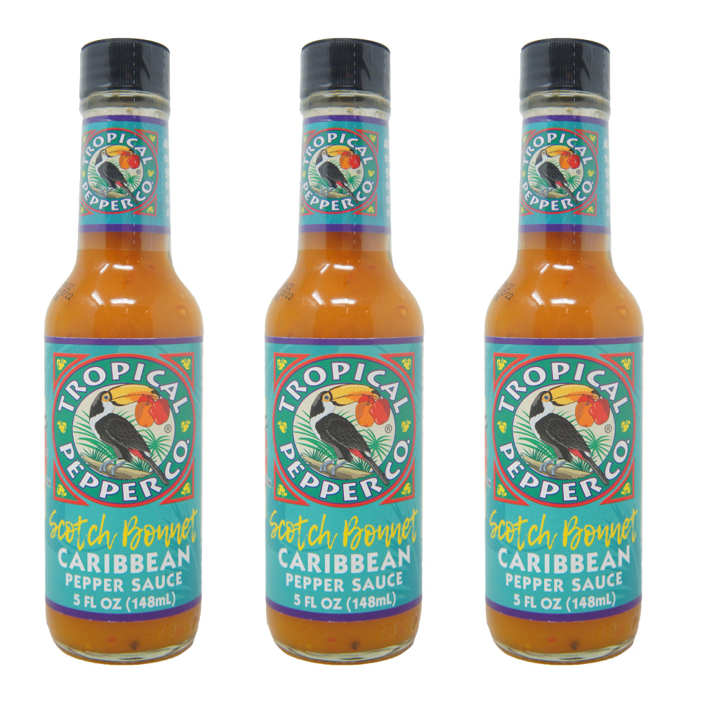 Tropical Pepper co, Scotch Bonnet, Caribbean Pepper Sauce, 5 oz