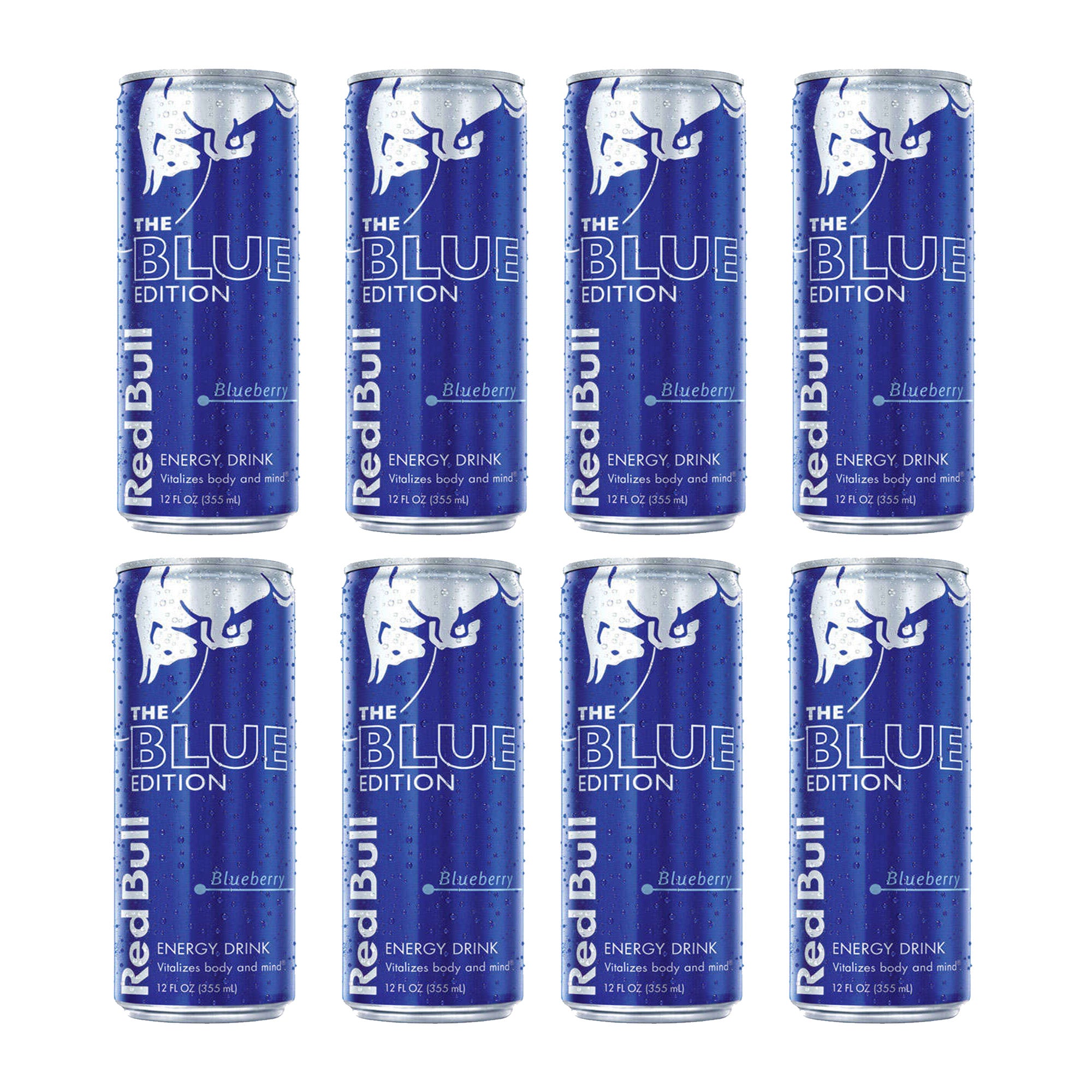 Red Bull Energizer Drink, Blueberry, 8-pack
