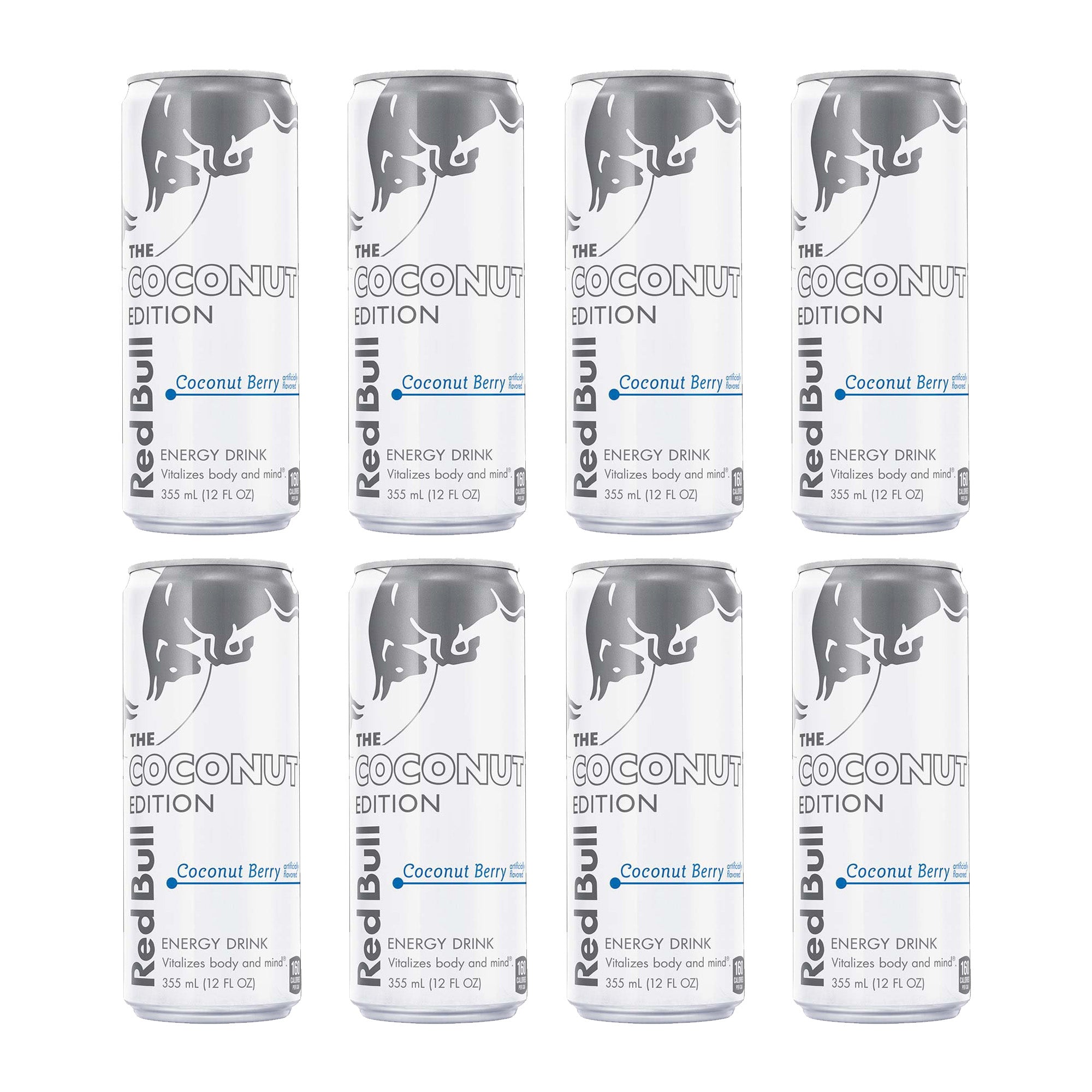 Red Bull Energizer Drink, Coconut Berry, 8-pack