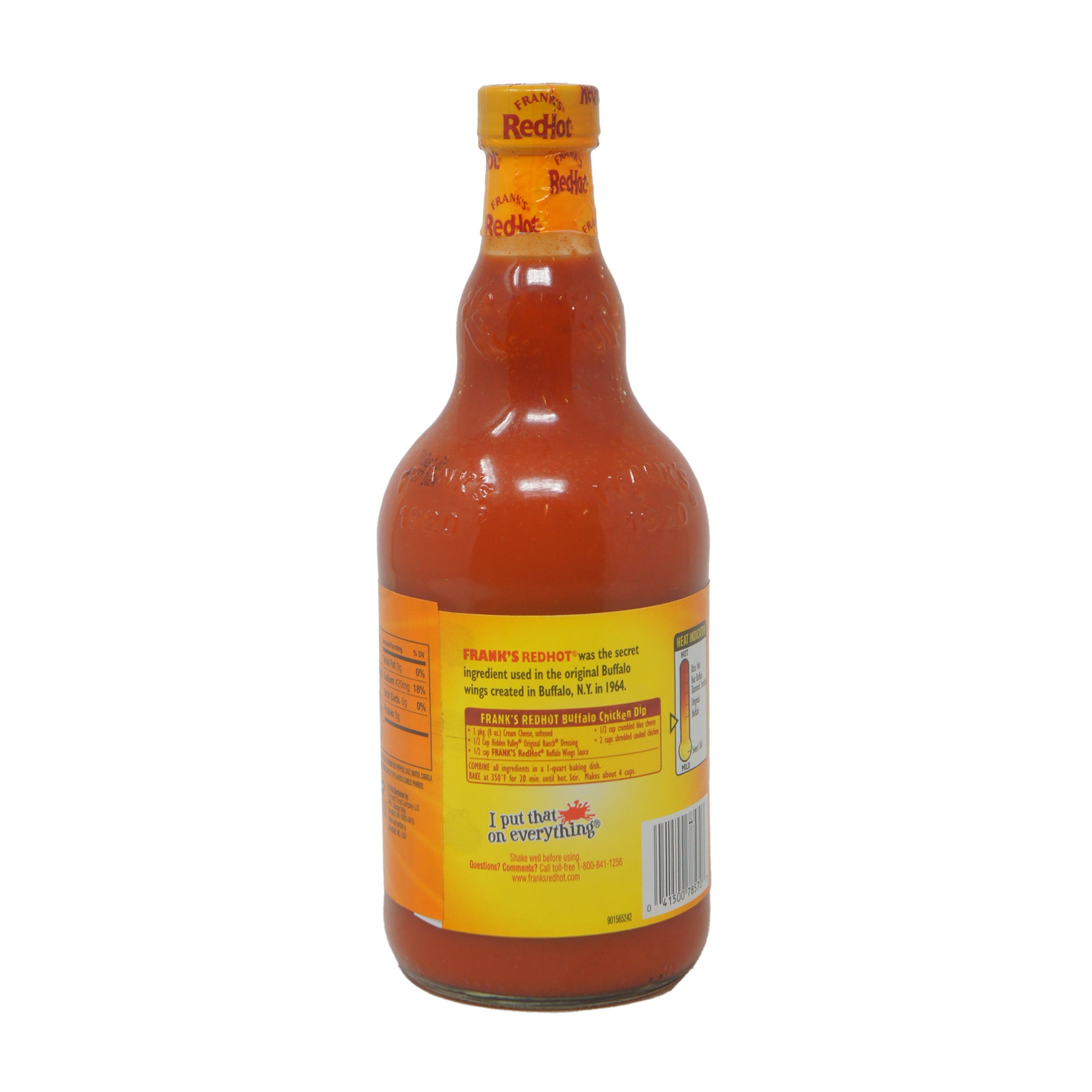 Frank's Red Hot Wings Buffalo Sauce, 23 fl oz Bottle