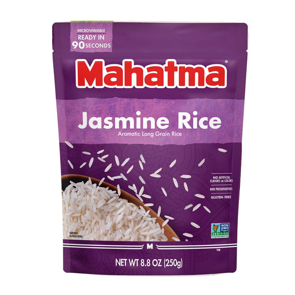 Mahatma Ready to Heat Jasmine Instant Rice, Original Jasmine Rice and