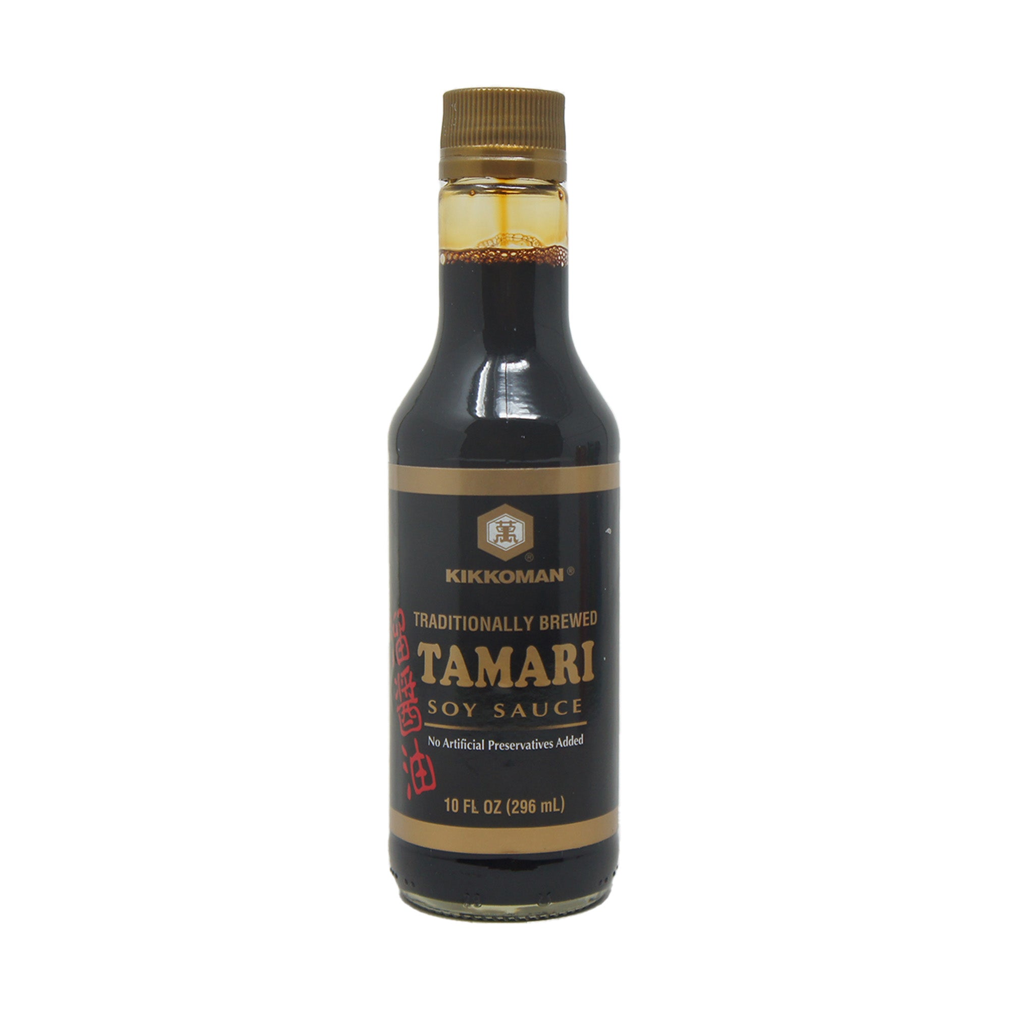 Kikkoman Tamari Soy Sauce, Traditionally Brewed, 10 fl oz