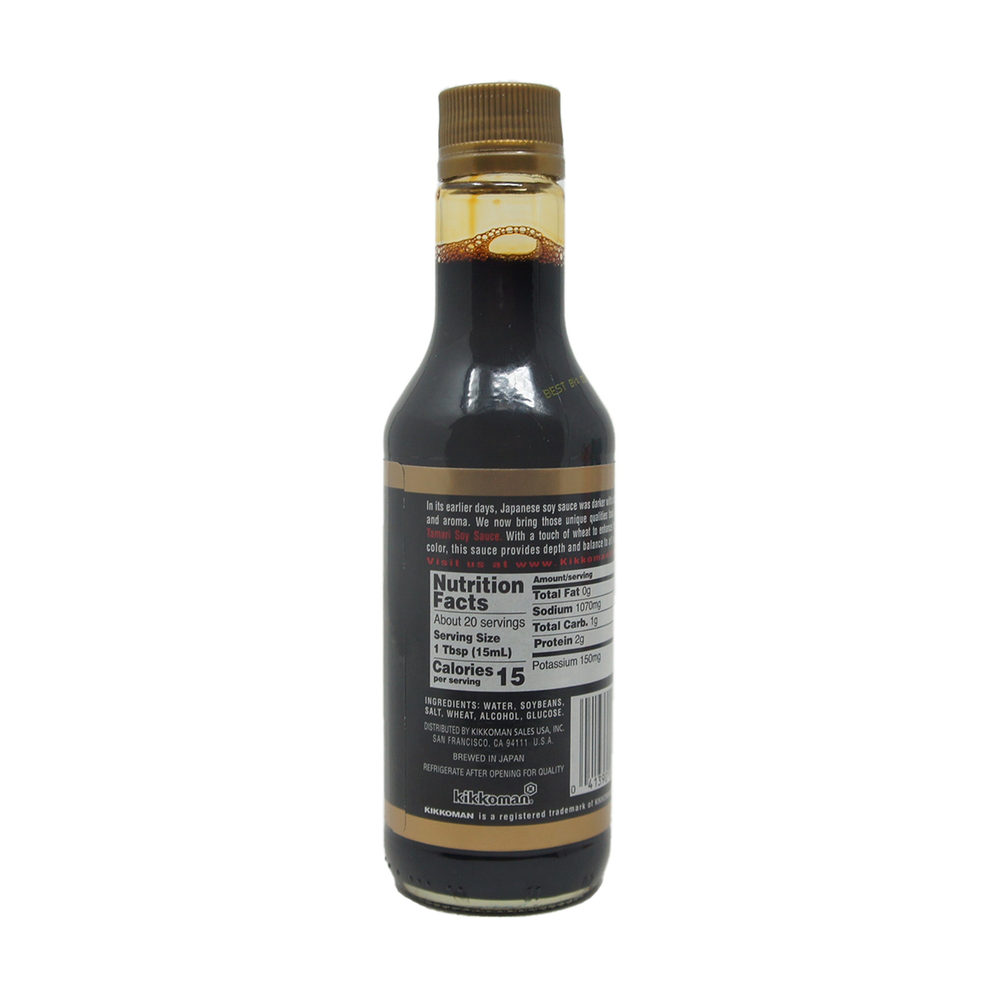 Kikkoman Tamari Soy Sauce, Traditionally Brewed, 10 fl oz