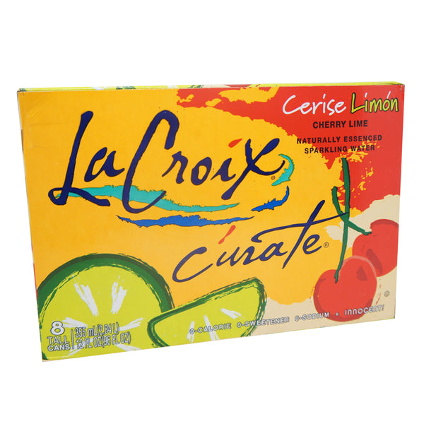 theLowex.com - La Croix, Curate, Cherry Lime 12 OZ (8 Pack)