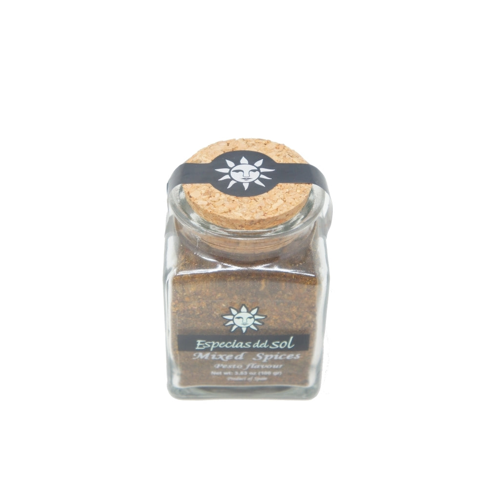 Especias Del Sol Mixed Spices Pesto Flavor Imported from Spain 3.53 oz
