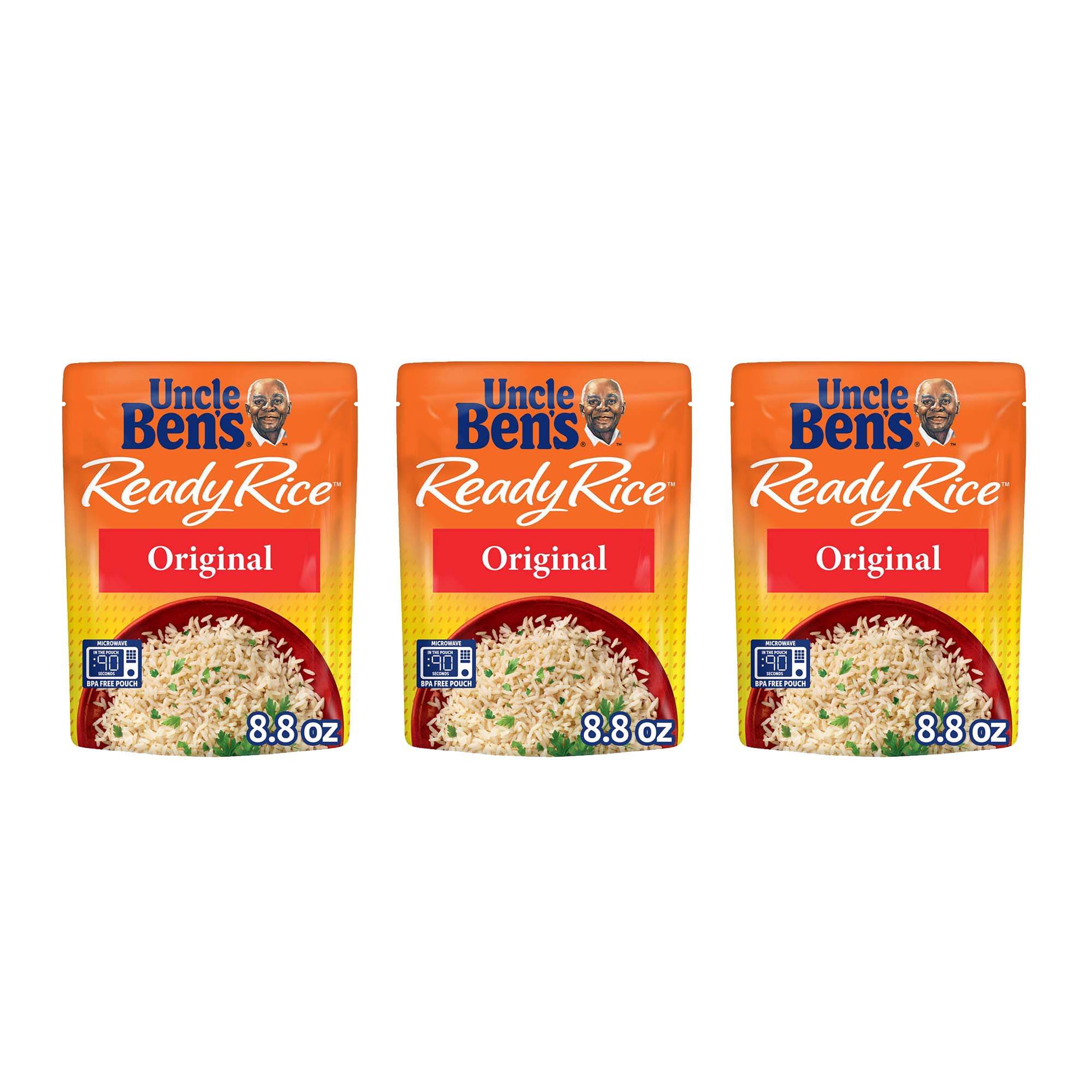 Uncle Ben's Ready Rice, Instant Rice, Original 3-Pack