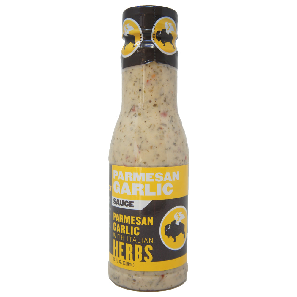 Buffalo Wild Wings, Parmesan Garlic, Sauce, With Italian Herbs 12 fl oz Bottle