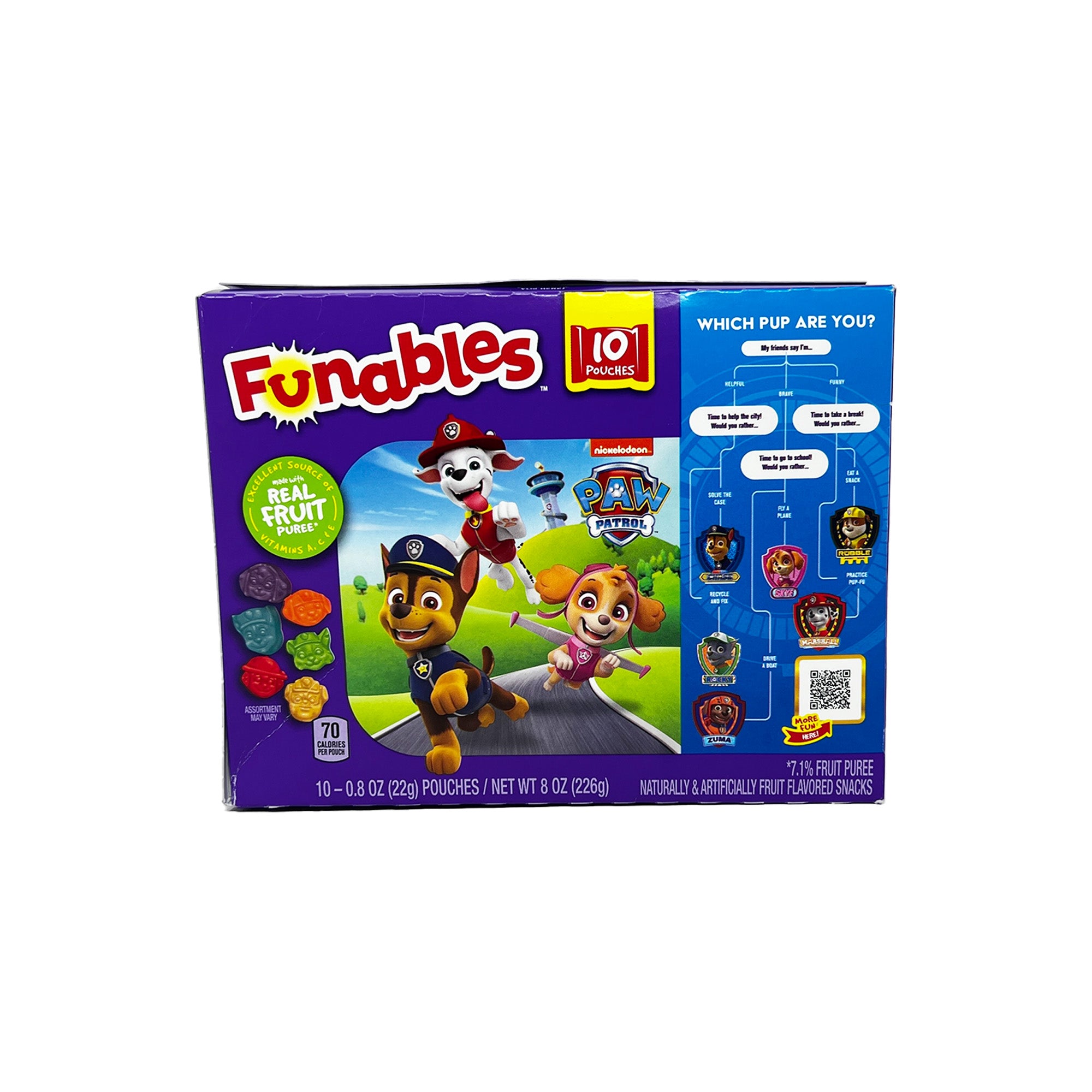 Paw Patrol™ Fruit Gummy Snacks, 10 Pouches per Pack
