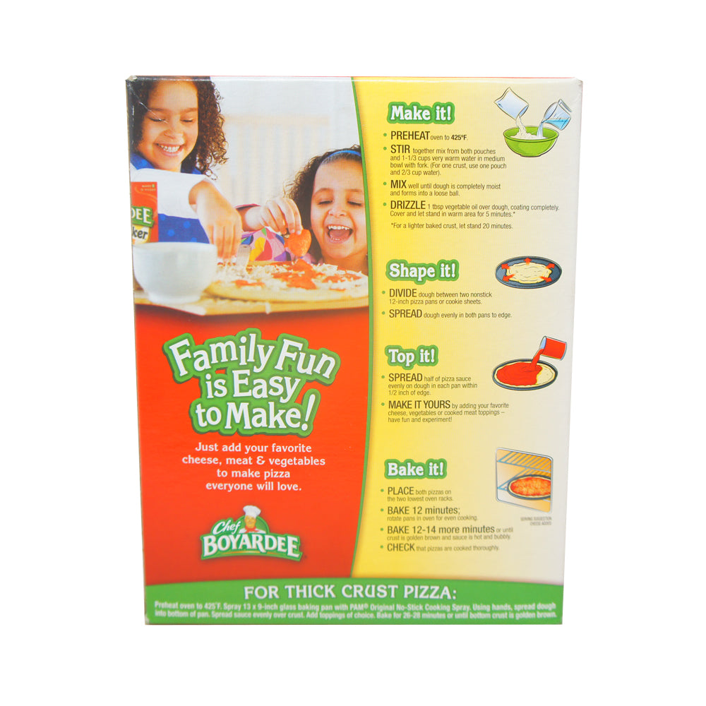 Chef Boyardee, Pizza Maker, Traditional, Crust Mix & Pizza Sauce 31.85 OZ (2)