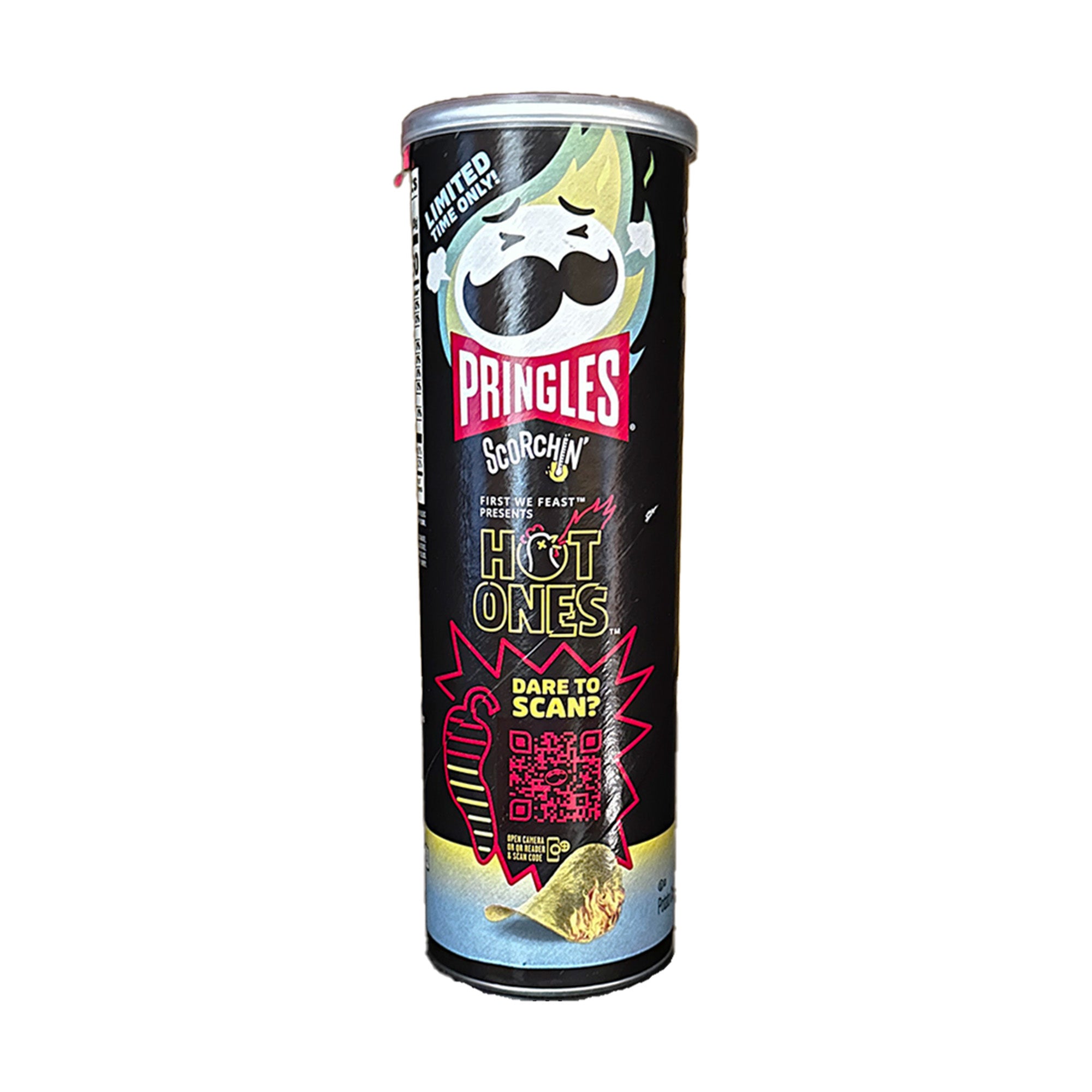 Pringles Scorchin, Hot Ones Los Calientes Verdes, 5.5 oz