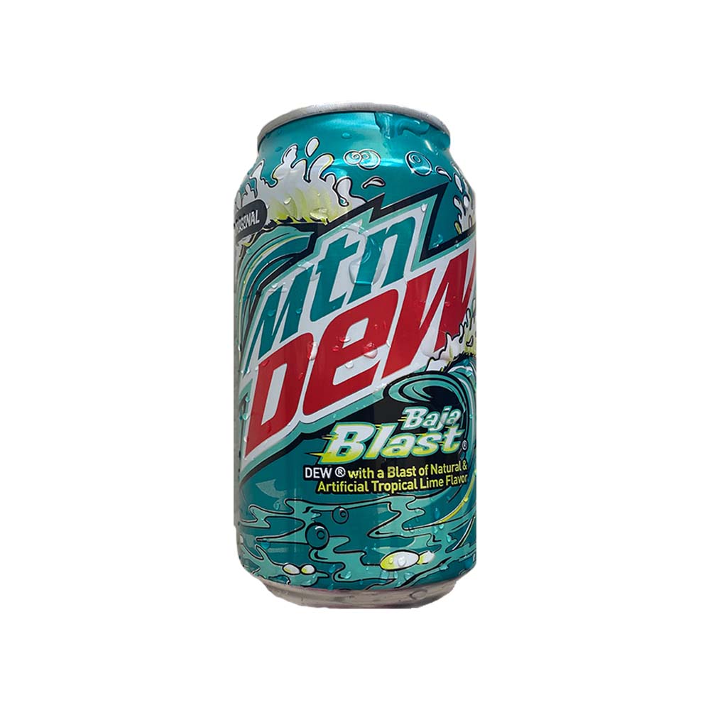 Mountain Dew Baja Blast, Natural and Artificial Tropical Line Flavor