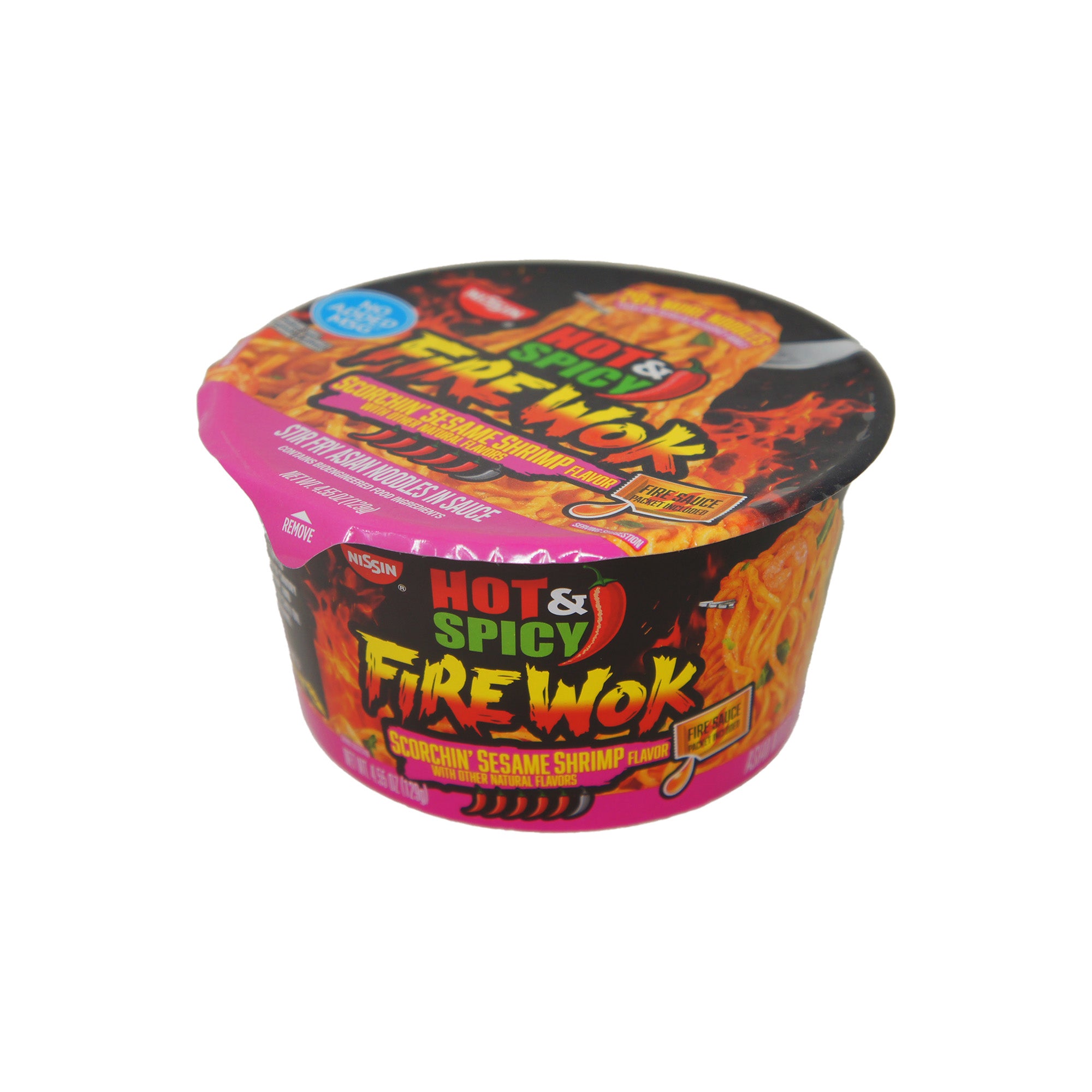 Hot & Spicy Firewok, Scorchin' Sesame Shrimp Flavor, 4.55 oz