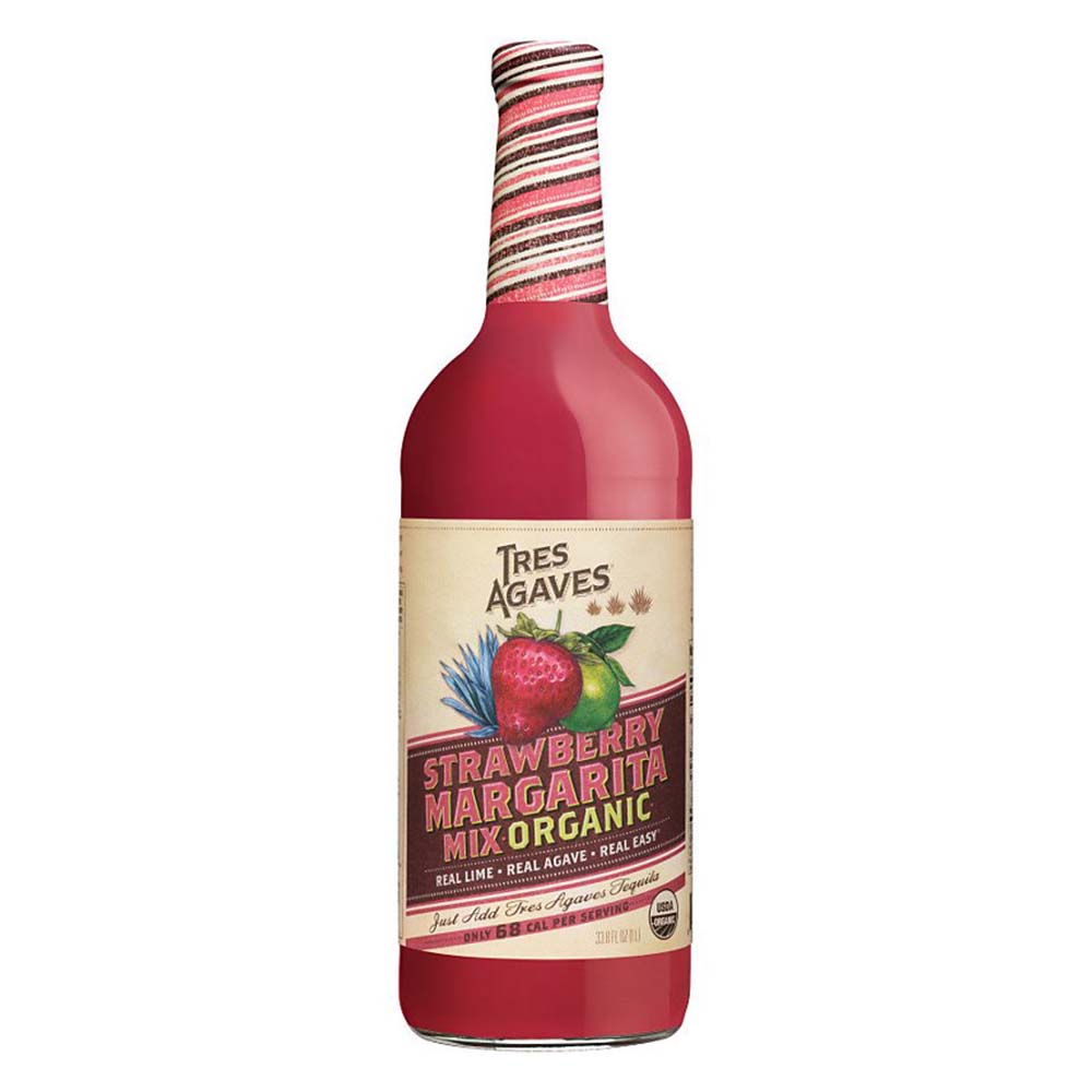 Tres Agaves Margarita Mixes Strawberry