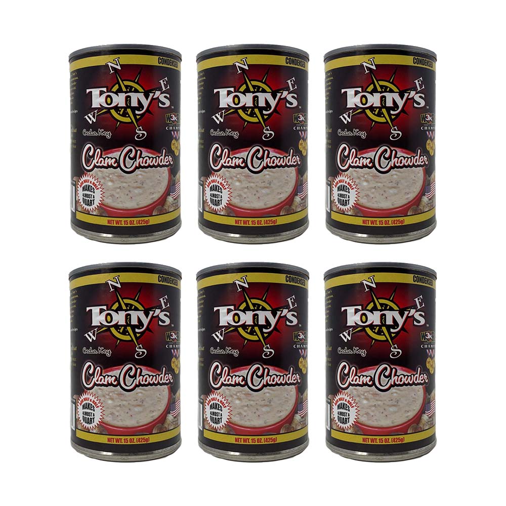 Tony's 3 Times World Champion Clam Chowder