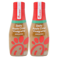 Chick-fil-A Zesty Apple Cider Vinaigrette Dressing 12oz – 2 Pack | Tangy, Restaurant-Style Salad Dressing