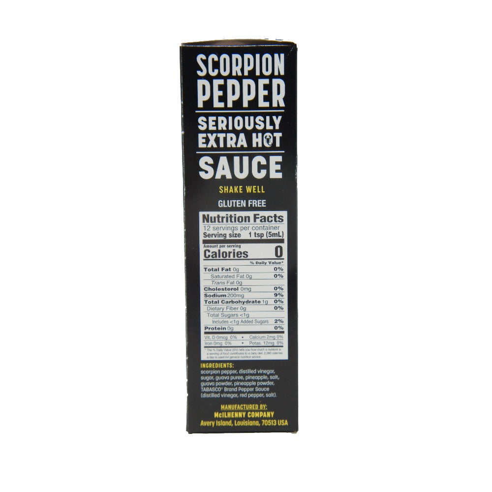 Tabasco Scorpion, Extra Hot Flavor Pepper Sauce 2 FL OZ (59mL)