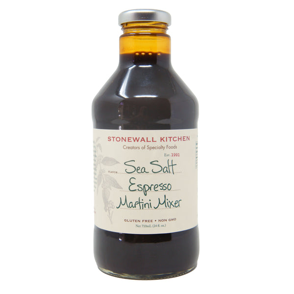 Stonewall Kitchen , Sea Salt Expresso Martini Mixer, Gluten Free - Non GMO, 24 FL. oz