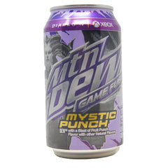 Mountain MTN dew Game Fuel Mystic Punch, XBox Diablo IV, 12 oz Cans