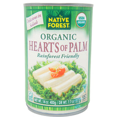 Native Forest Organic Hearts of Palm – 14 oz Cans (Pack of 3) | Non-GMO, Gluten-Free, Vegan