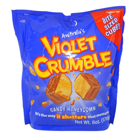 Violet Crumble Candy Honeycomb 6 oz – Crunchy Australian Chocolate Bar
